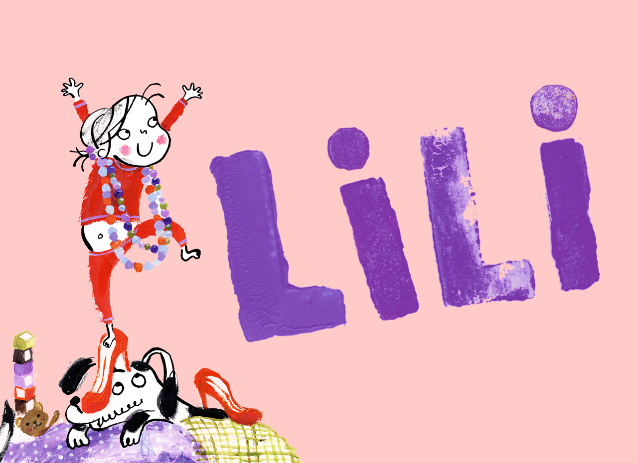 Illustration fra bogserien Lili