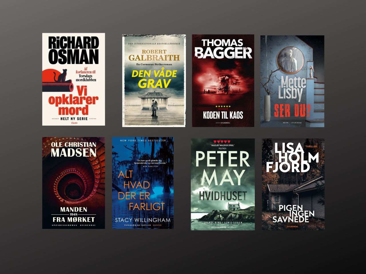 Blod på tanden? Vi anbefaler 8 gode krimier