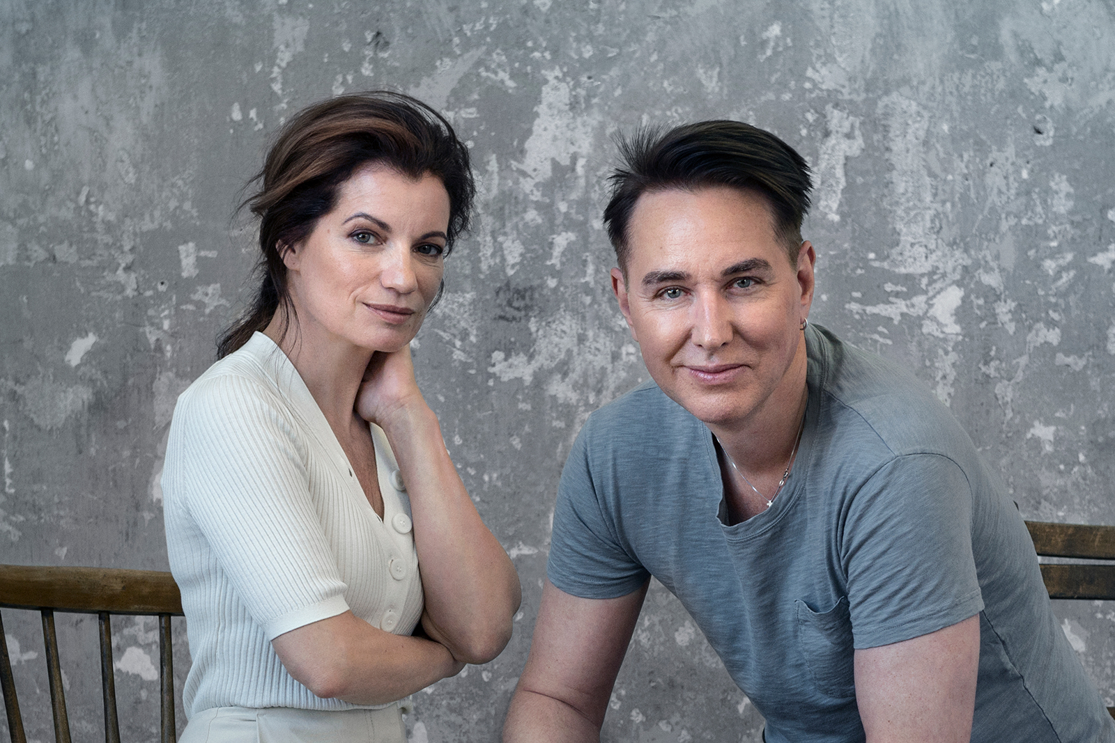 Krimiparret bliver selv skræmte af deres historier Gyldendal