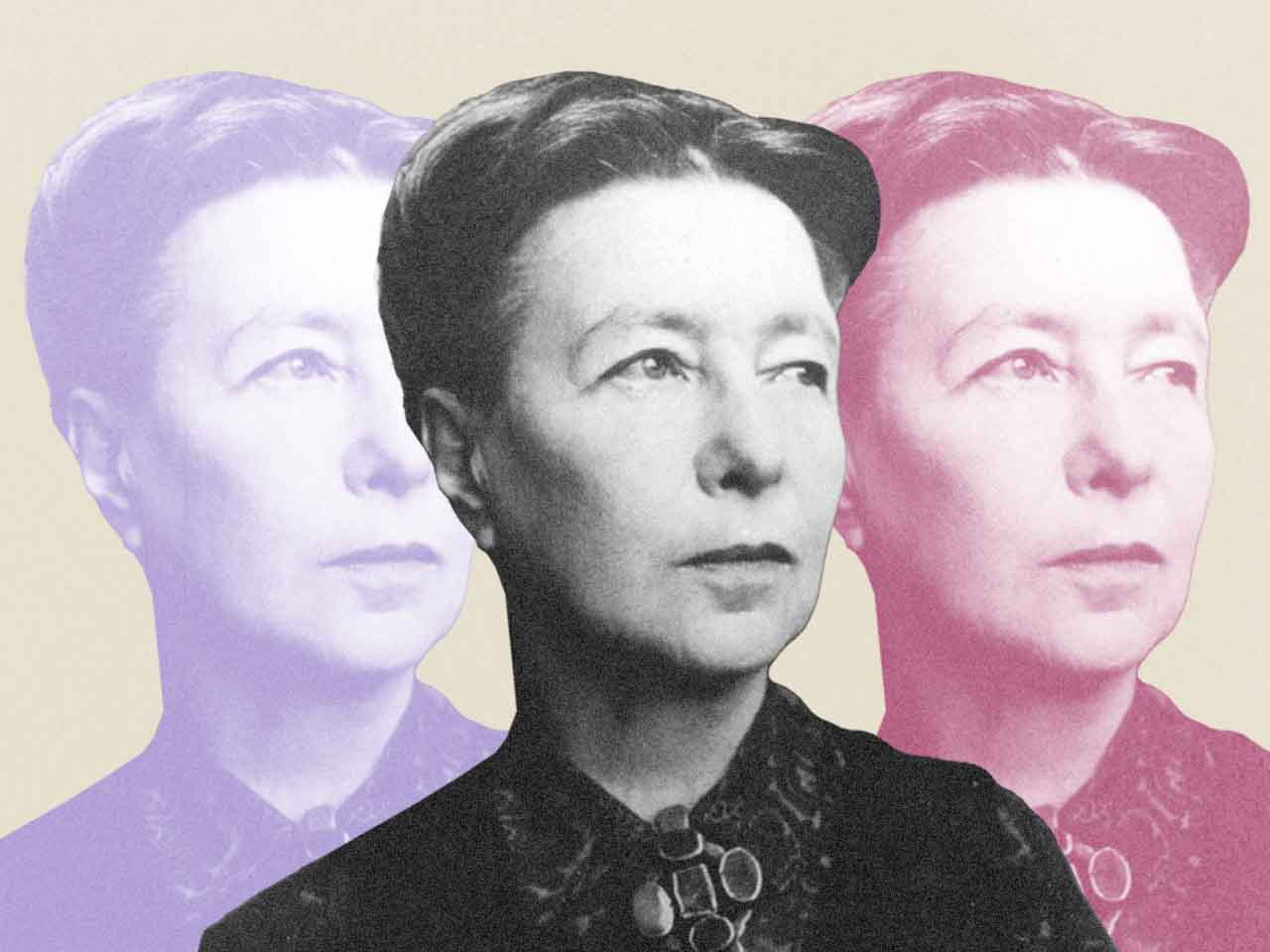 Forfatter Simone de Beauvoir