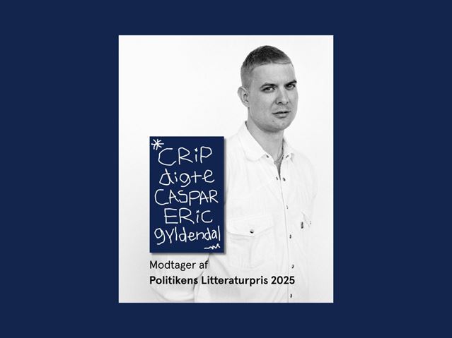 Caspar Eric Politikens Litteraturpris 2025